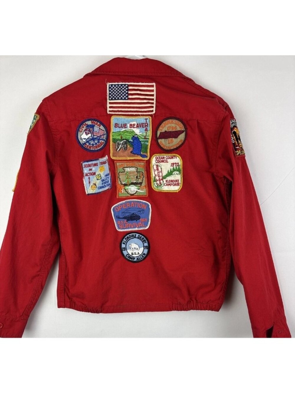 Vintage BSA Boy Scout Jacket 1960-70s Patches CA VA TN FL see Notes